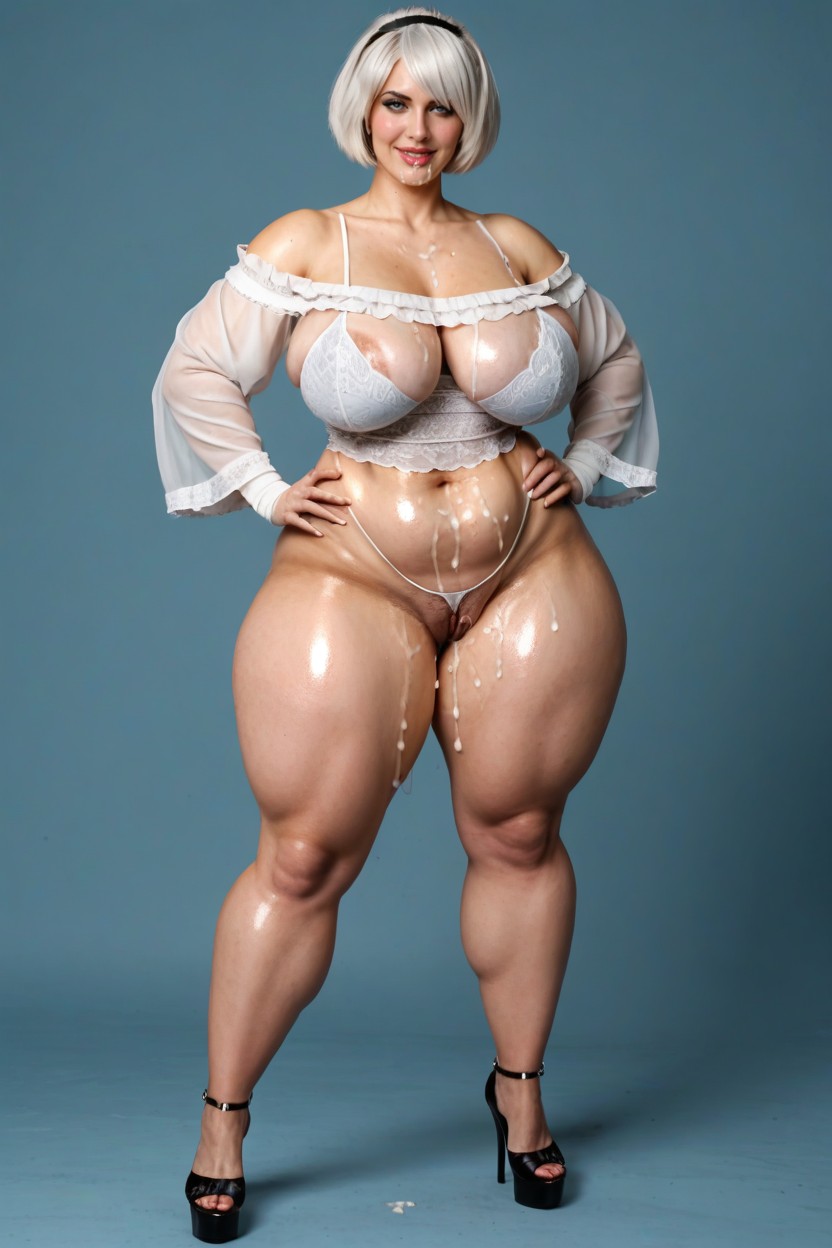 High Heels, Very Ultra Flirty, Large Ass AI Porn