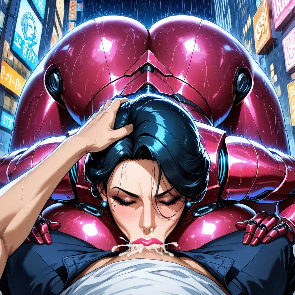 Big Woman, Hands On Knees, Breast Expansion Hentai AI Porn