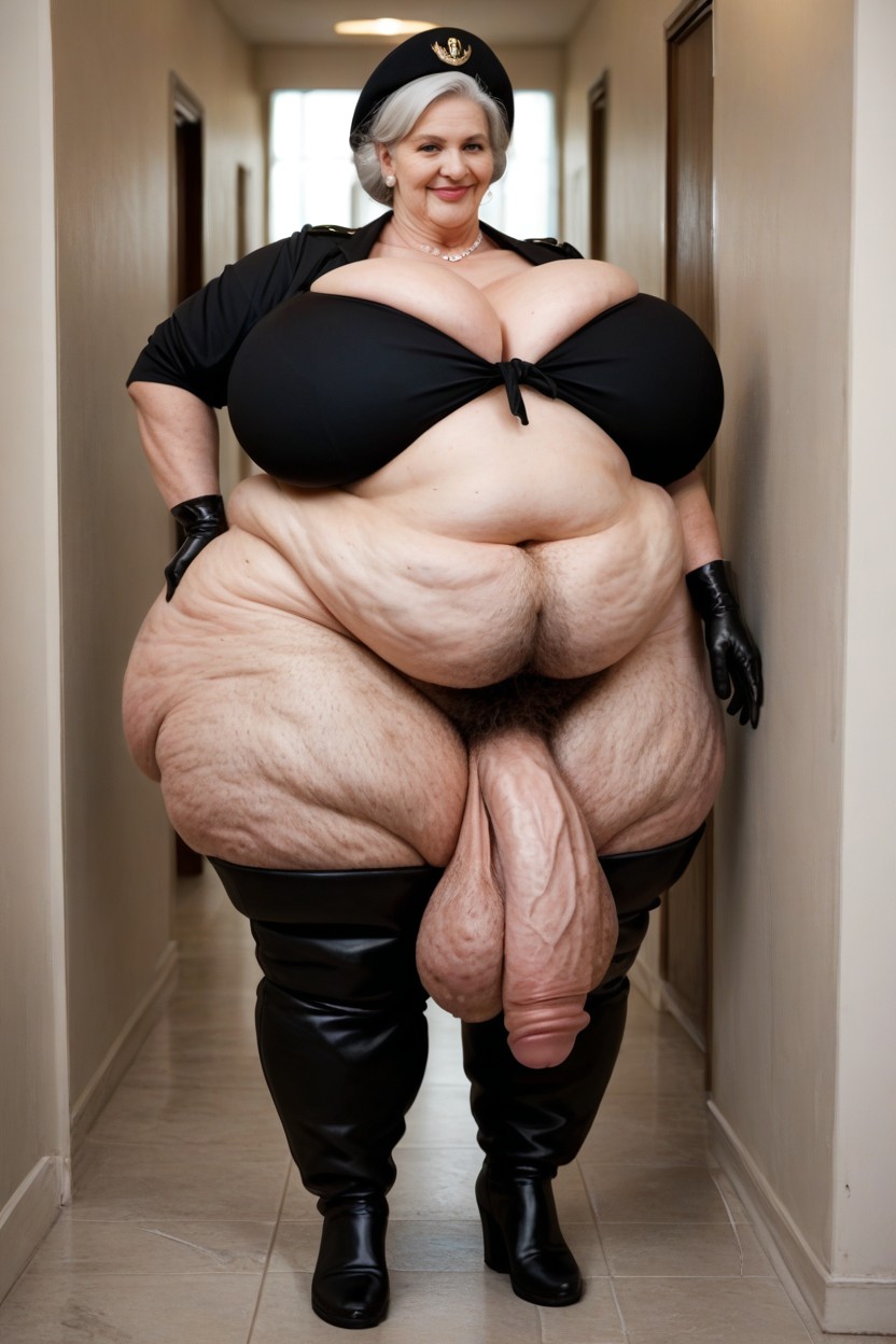 Foreskin, Gigantic Body, Hyper AI Porn