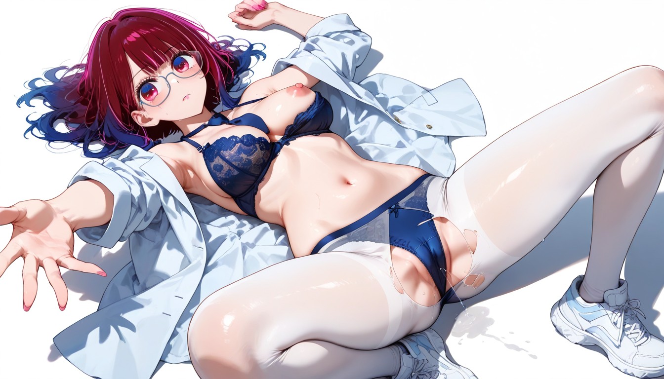 High Resolution, From An Angle, Arms Spread Hentai AI Porn