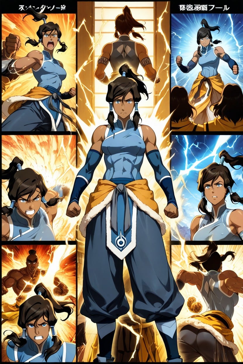 Struck By Lightning, Surrounded By Stressed Mens, Cloned Characters Proportions Hentai AI Porn
