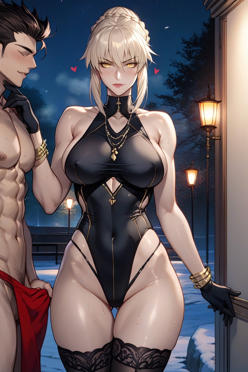 Tall Cm Height, Seductive Eyes, 尼龍絲襪 AI黃漫