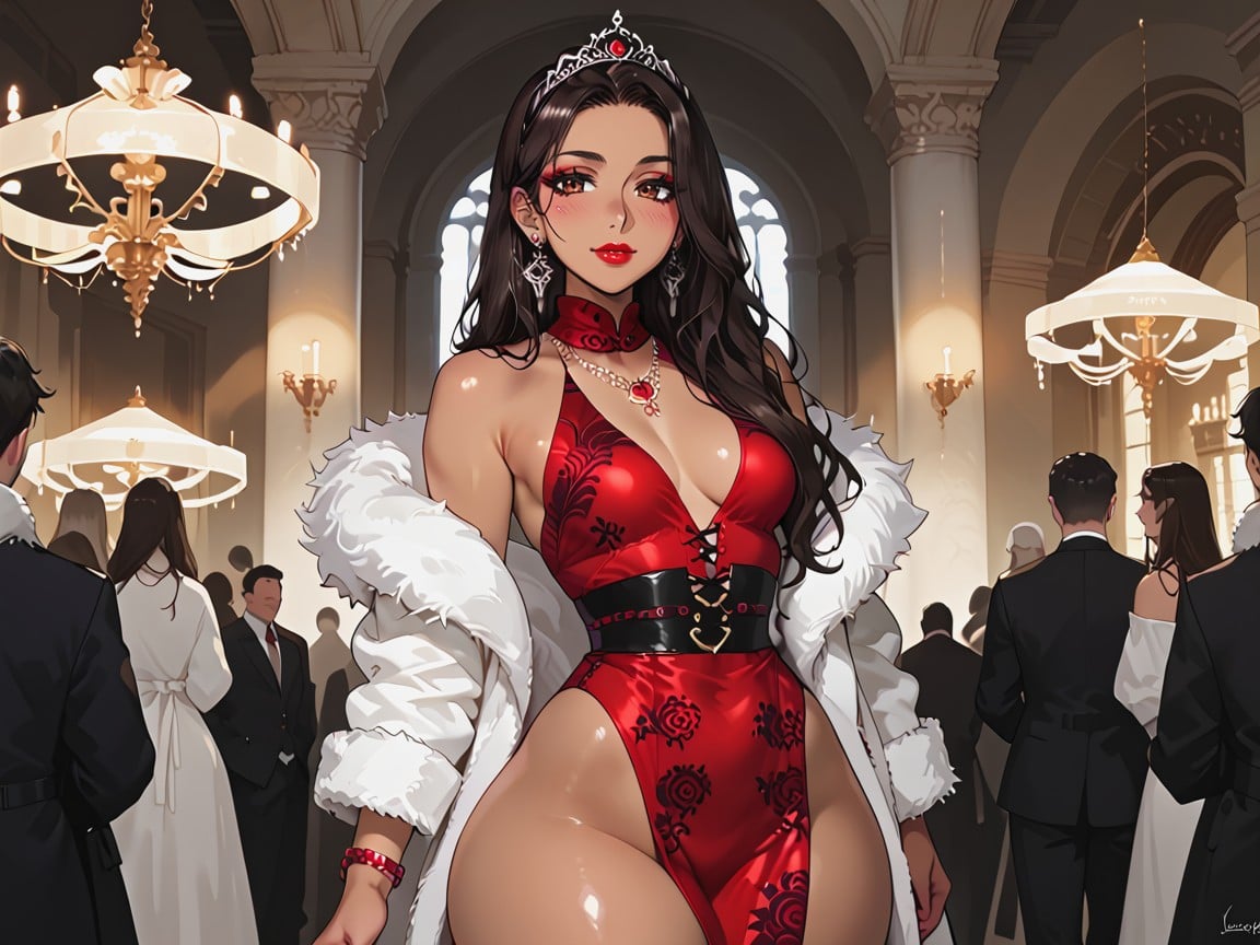 Maigre, High Contrast Colors, High Breasts Porno IA Hentai