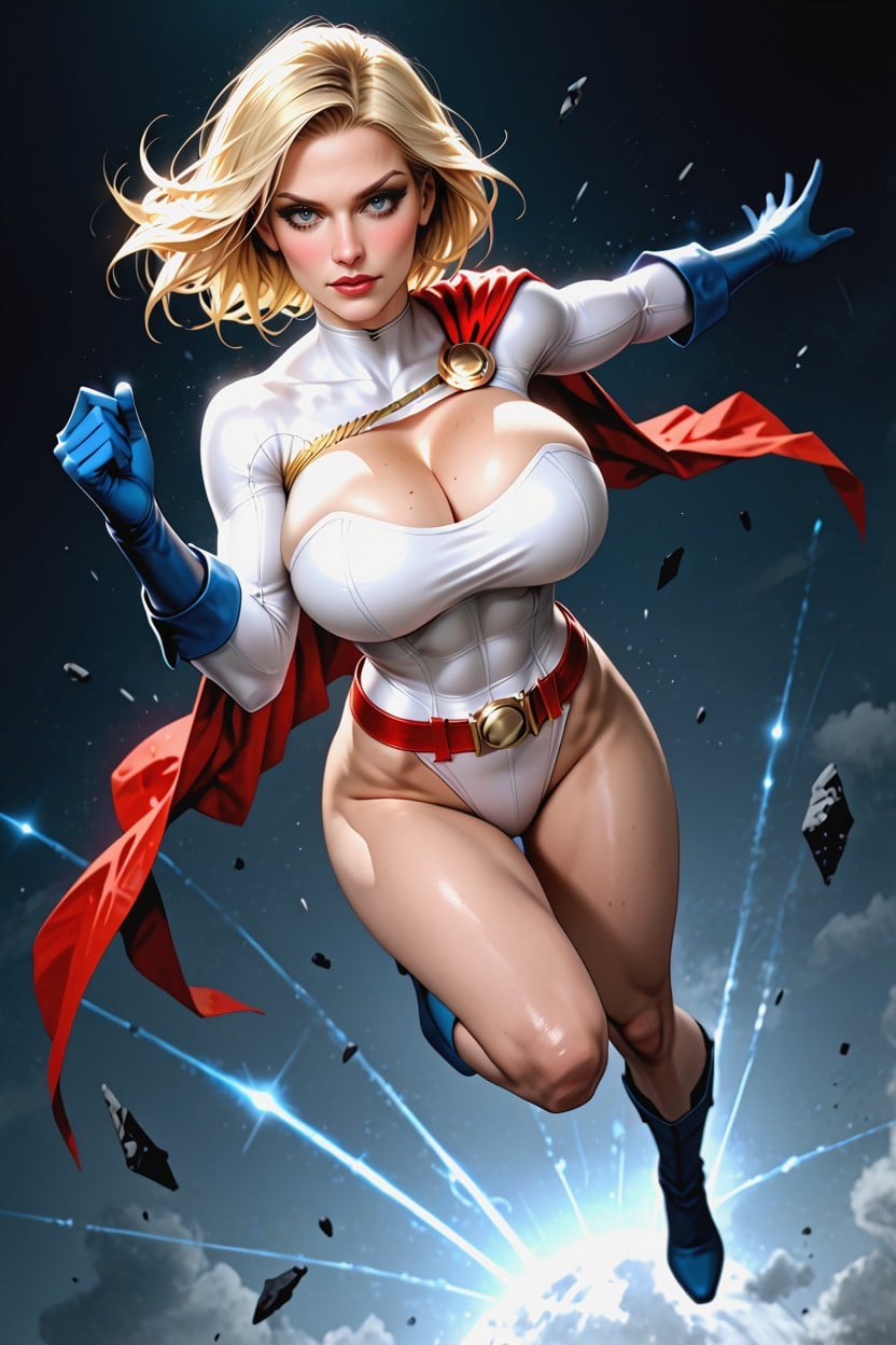 Hyperrealistic, Hero Suit, Detailed Eyes Hentai IA