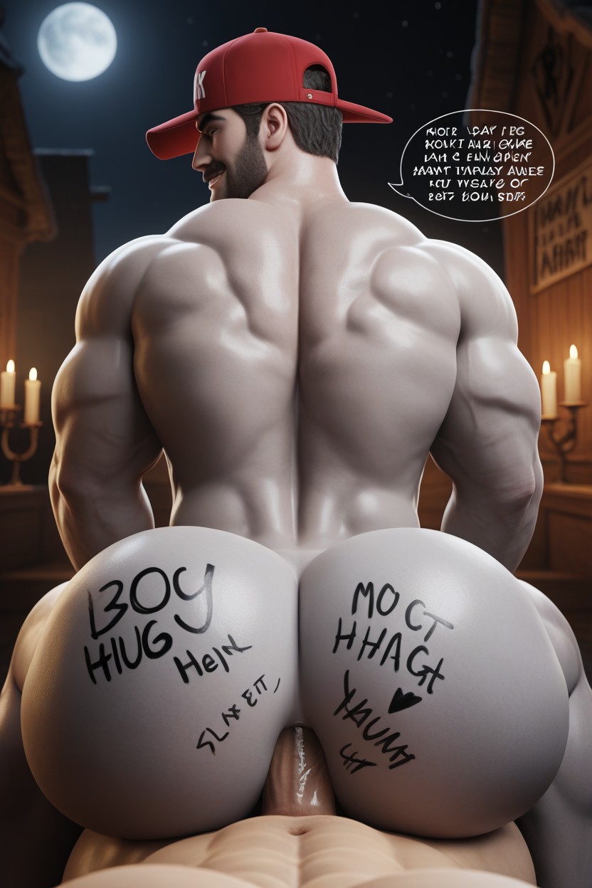 Pov, Rounded Ass, The Bottom Is The Ghost Of A Fraternity Step Brother Who Haunts The House ゲイAIポルノ