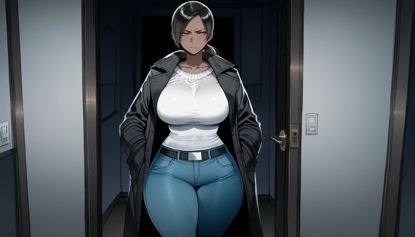 Smooth Skin, Detailed, High Resolution Hentai IA