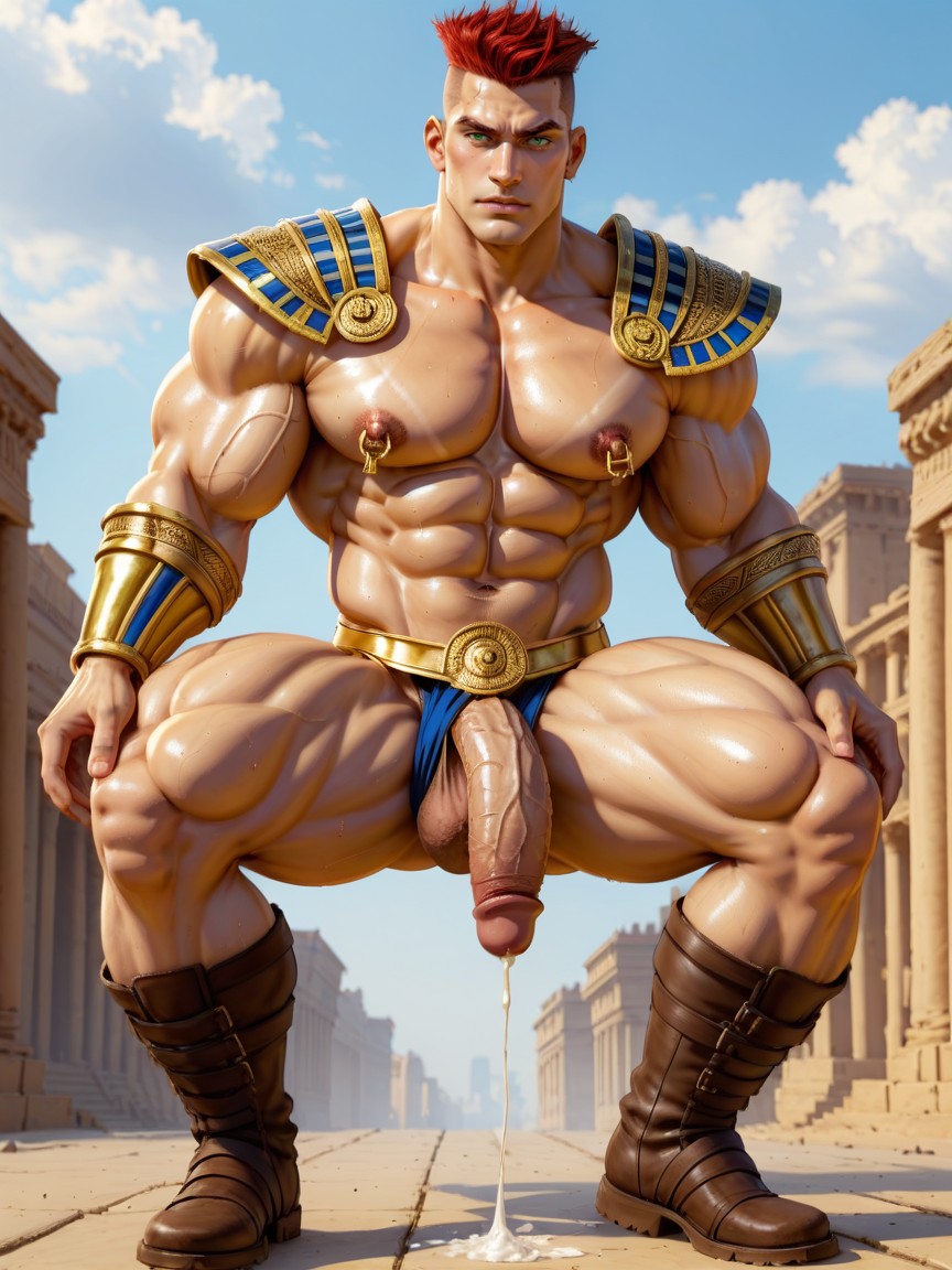 全身, Thick Thighs, Veiny Penis AI同性戀黃片