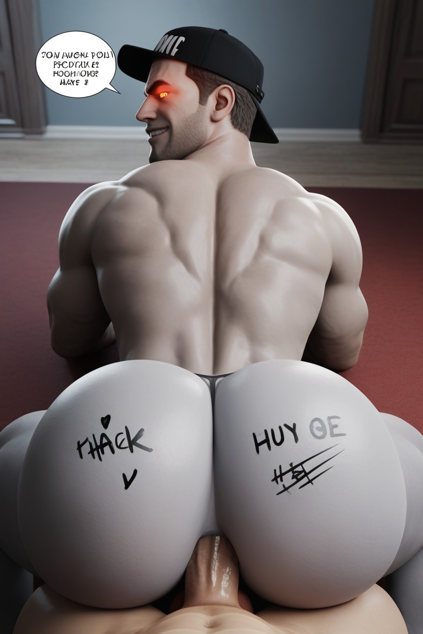 Masculine, Rounded Ass, 18+ AI Gay Porn