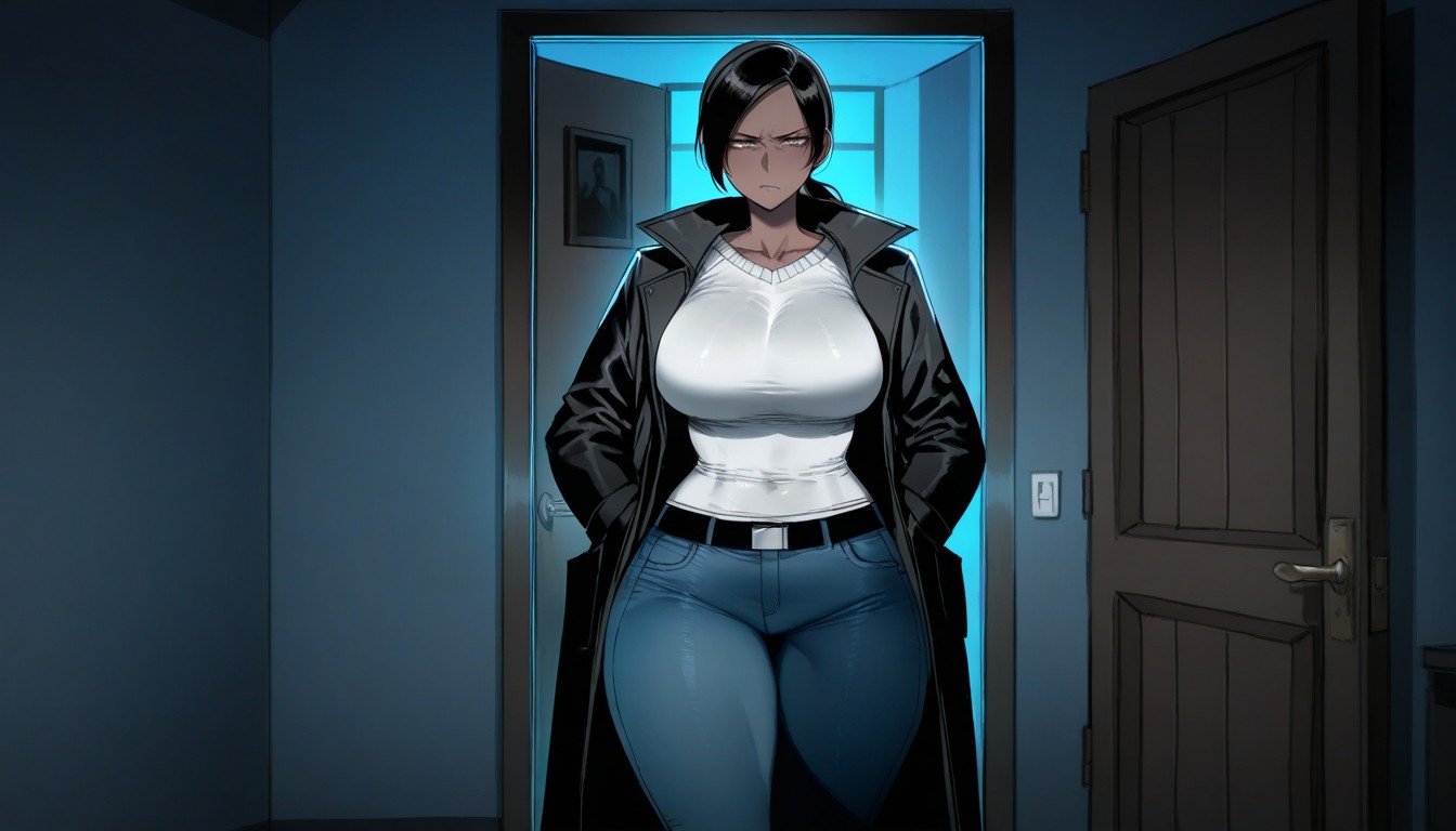 Natural Breasts, Ratatatat Art Style, Front View Hentai IA
