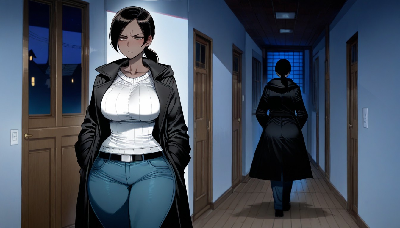 Annoyed Expression, Soft Shading, Silent Hentai AI Porn
