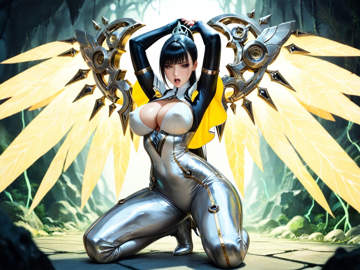 Moaning, Eve From Stellar Blade, Massive Eyes Hentai IA pornografia