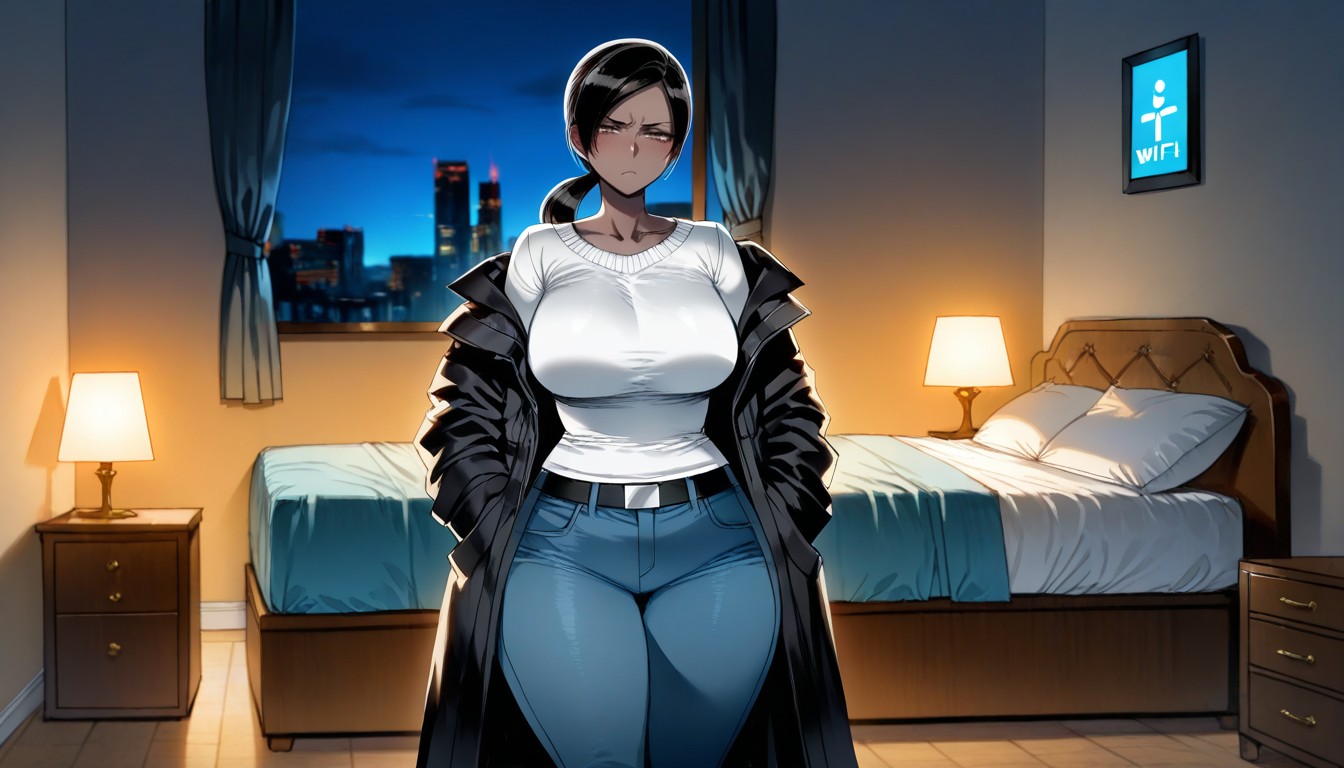 Alone, Frown, Big Ass Hentai AI Porn