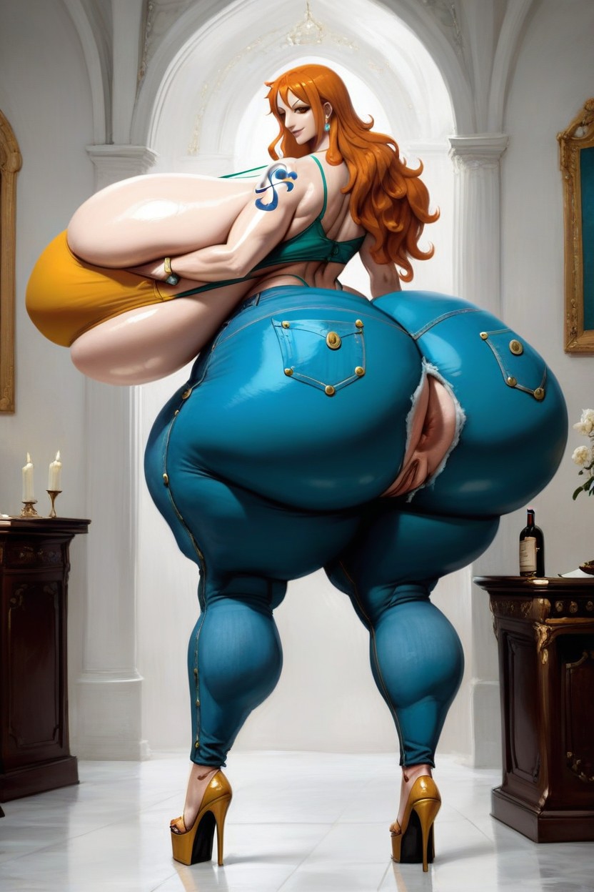 1 Persona, Giant Butt, Huge Ass Porno IA