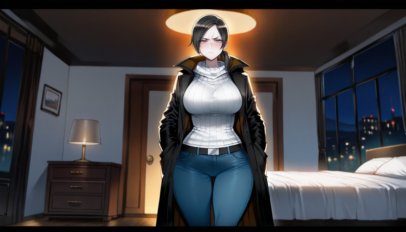 High Resolution, Uncensored, Vue De Face Porno IA Hentai