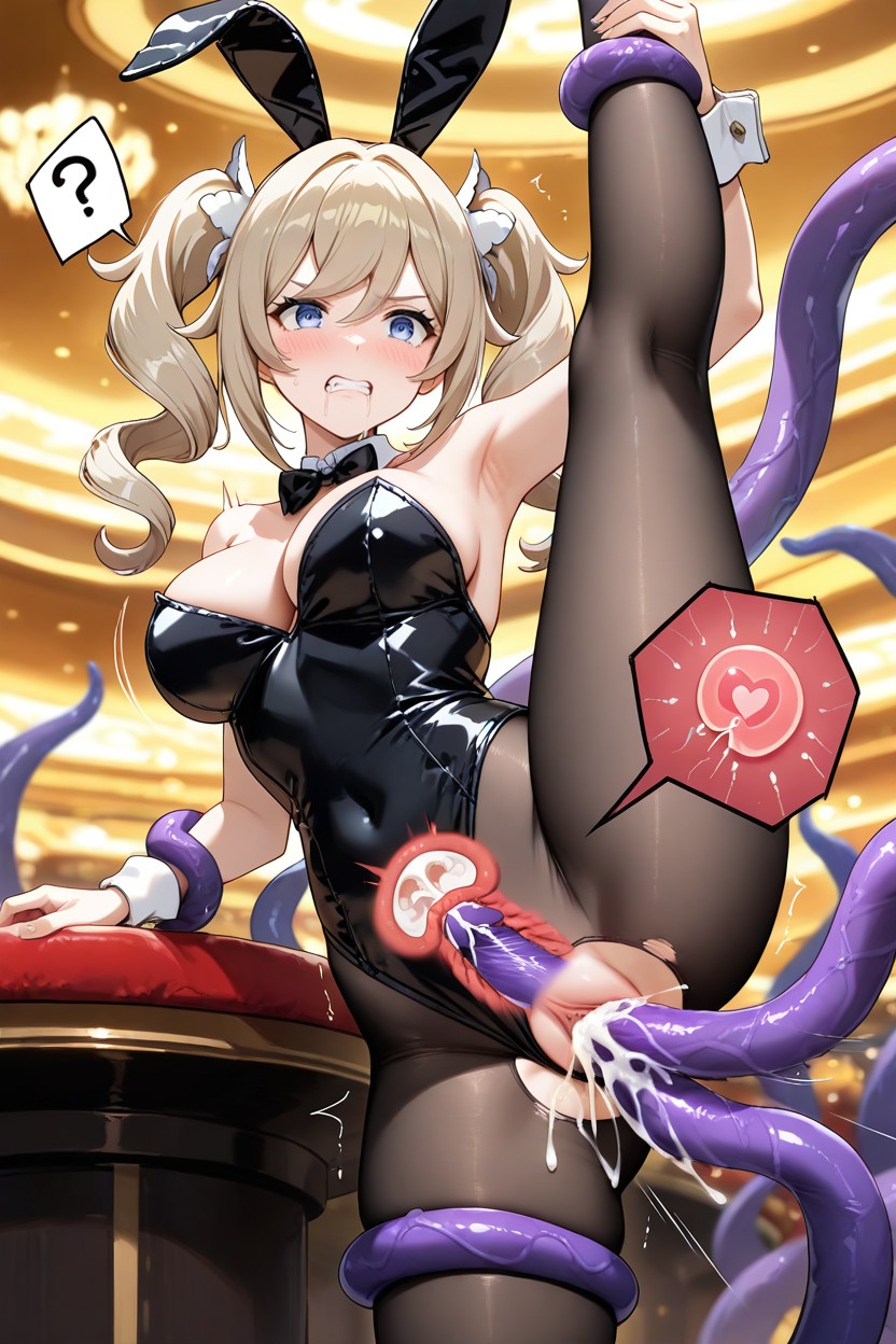 Tentacles Grabbing Legs, Bouncing Lines, Cum Inside Pussy ヘンタイAIポルノ