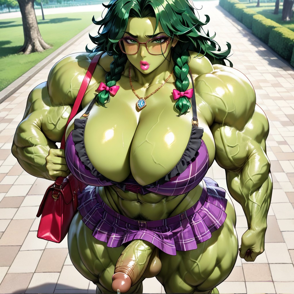 Thick, Ft Tall, Muscular Veins Porno IA Hentai