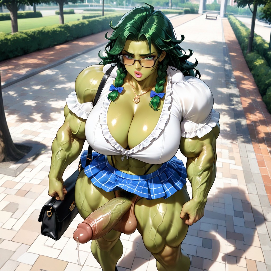 Mini Jupe, Bimbo, Bimbo Porno IA Hentai
