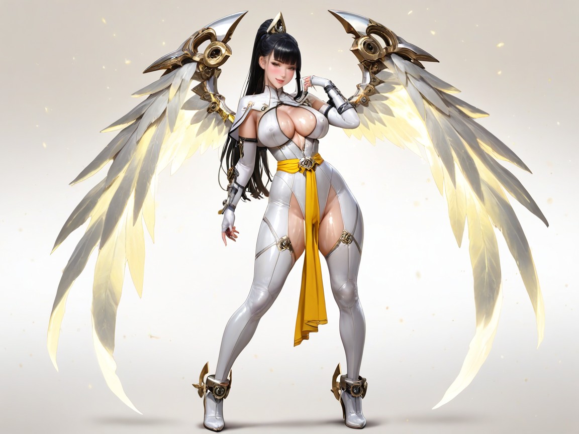 25+, Erect Nipples, Side View Hentai AI Porn