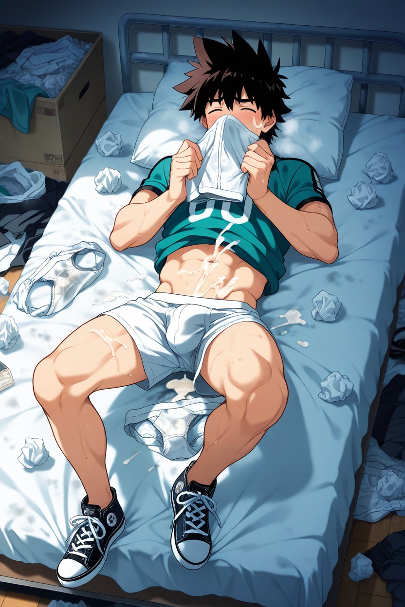 Yoichi Yukimura From Campbuddy, Cum On Used Underwear, Beautiful Body AI Gay Porn