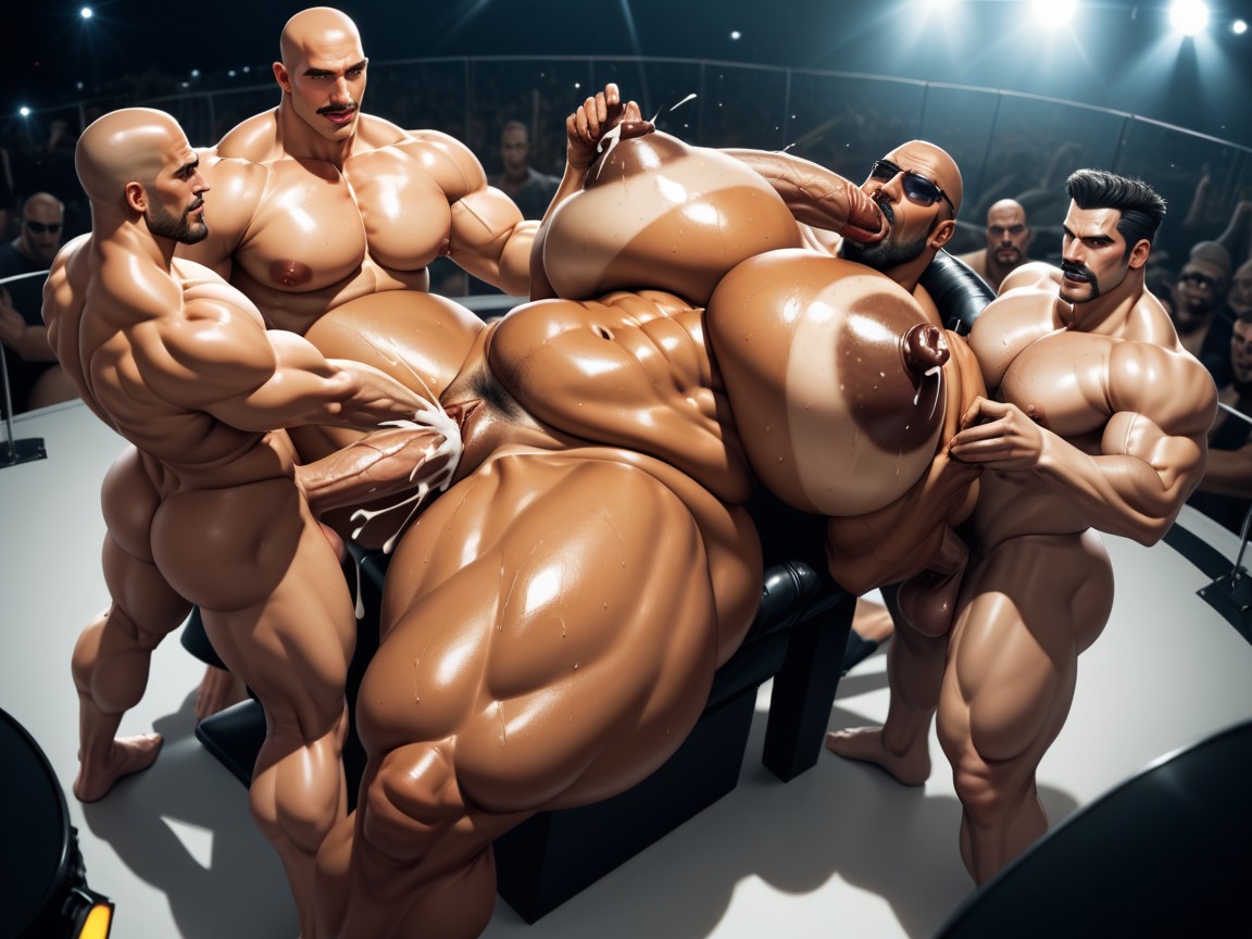 Wide Angle, Full Body, Massive Ass AI Porn