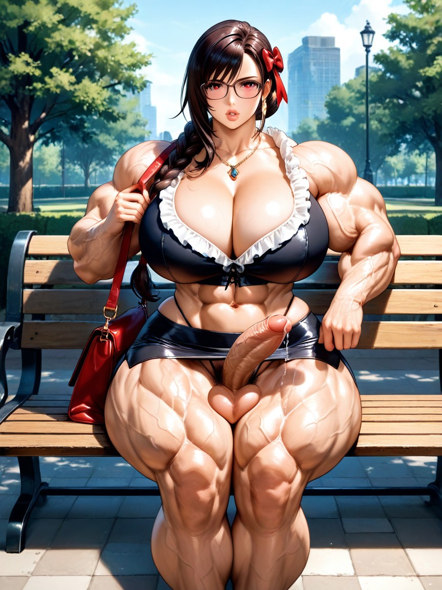 Sitting, Ft Tall, Pubic Hair Hentai AI Porn