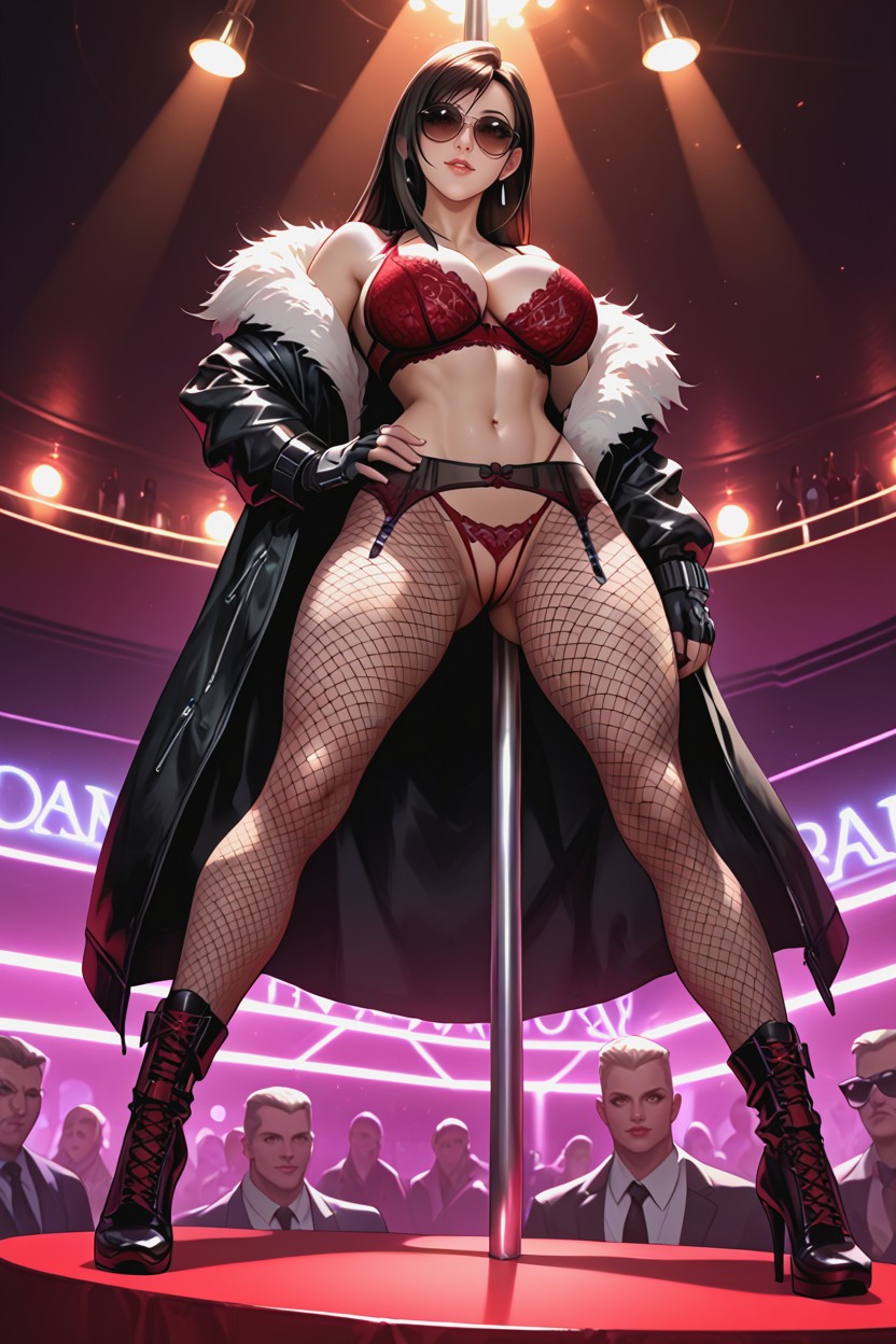 Long Legs, Thong, Stage AI Porn