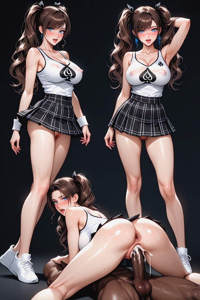 Close Up, Long Legs, Bending Over AI Porn