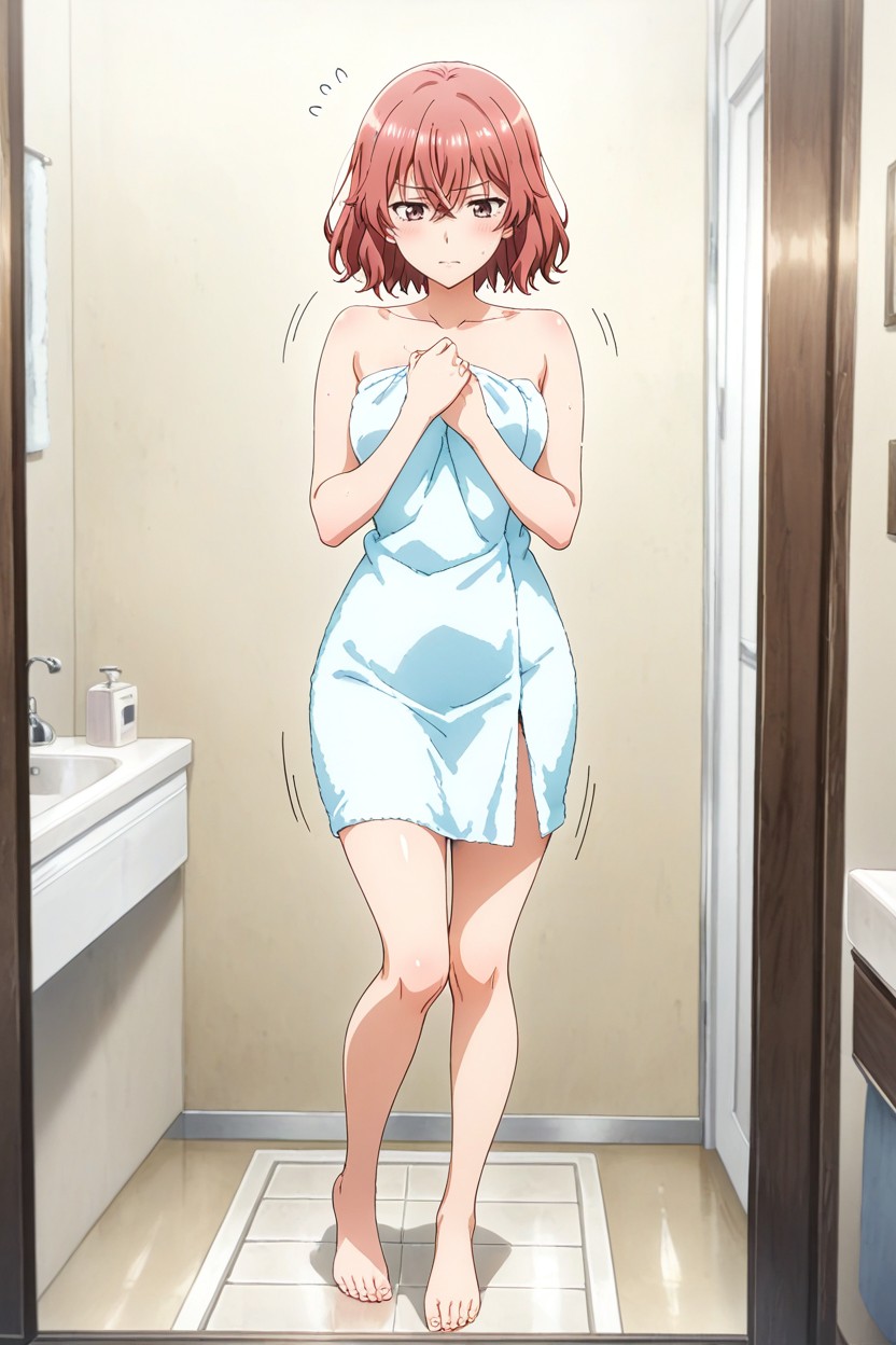 Anime, Woman, Small Breasts Hentai AI Porn