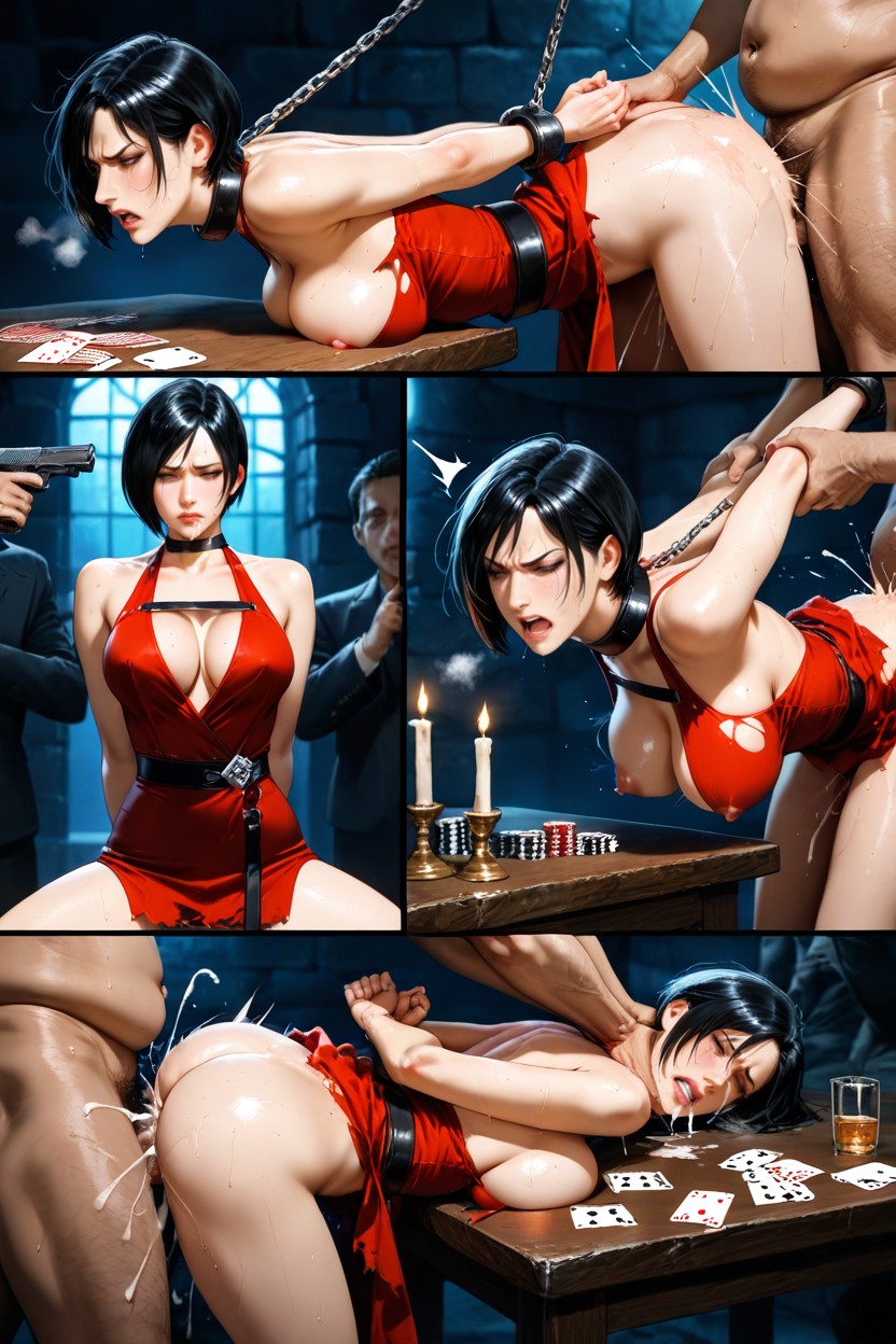 Nipple Slip, Rough Sex, Realistic Hentai AI Porn