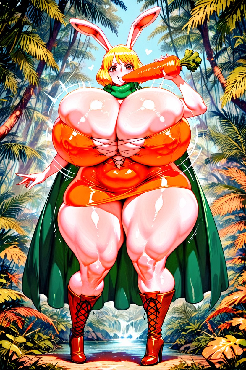 Light Blue Day Sky, Breasts Too Big For Dress, Extremadamente Pesado En La Parte Inferior Porno IA