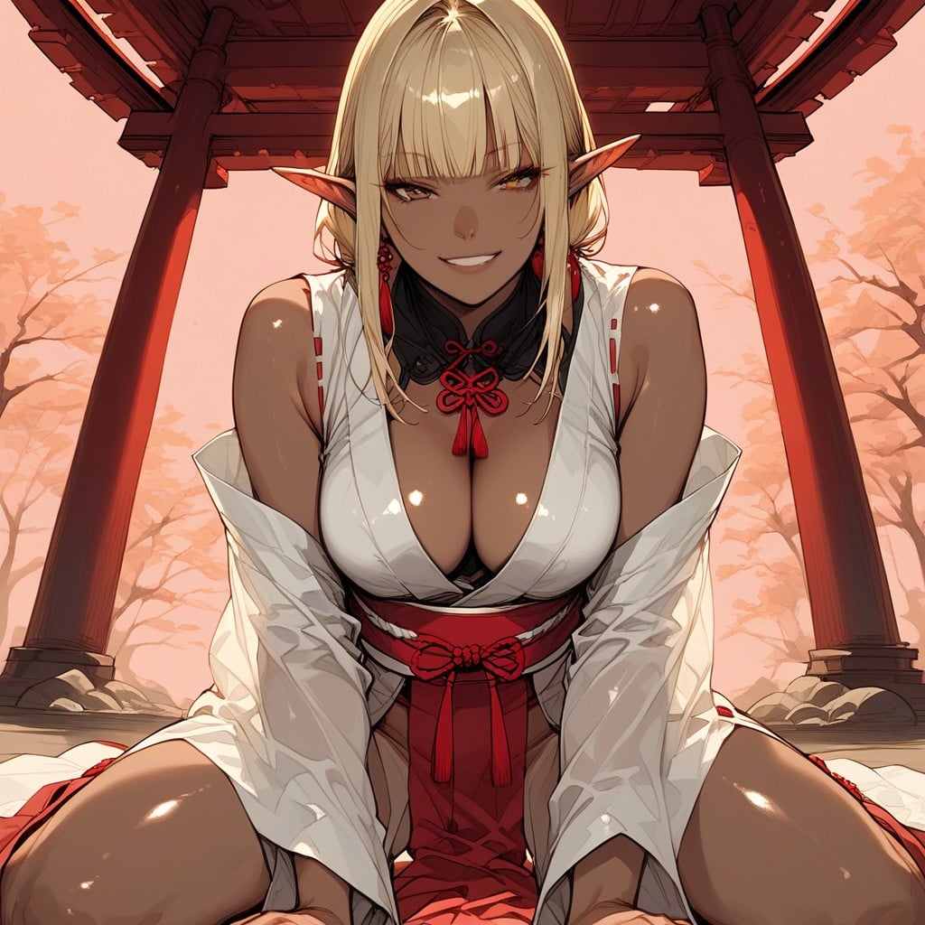 Dark Brown Skin, Detailed Face, Dark Brown Skin Hentai IA
