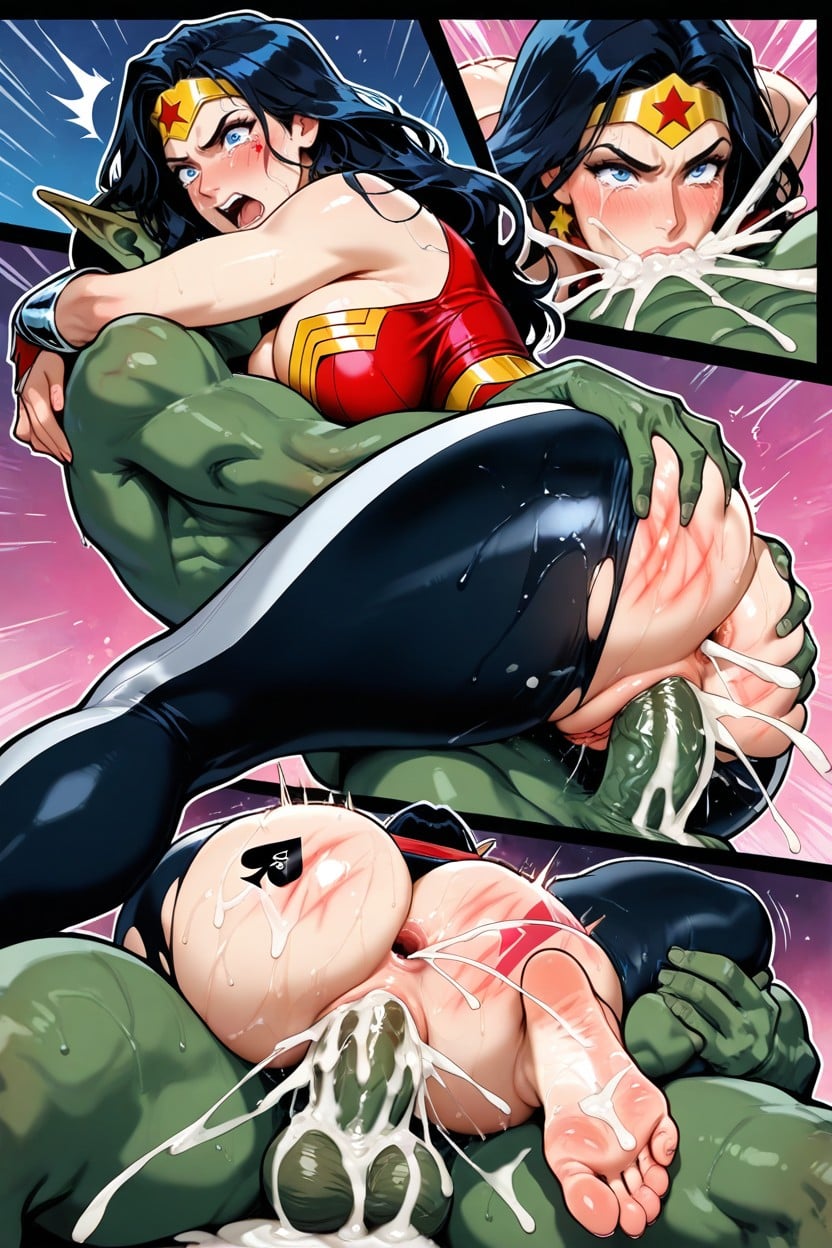 Dripping Wet, Pechos Caídos Gigantes, Pussy Wet Hentai IA