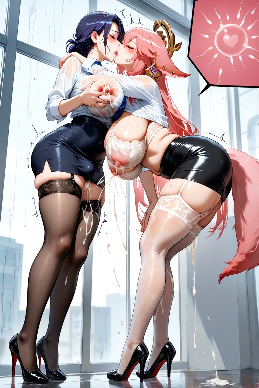 Motion Lines, Wide Hips, Vista Lateral Hentai IA