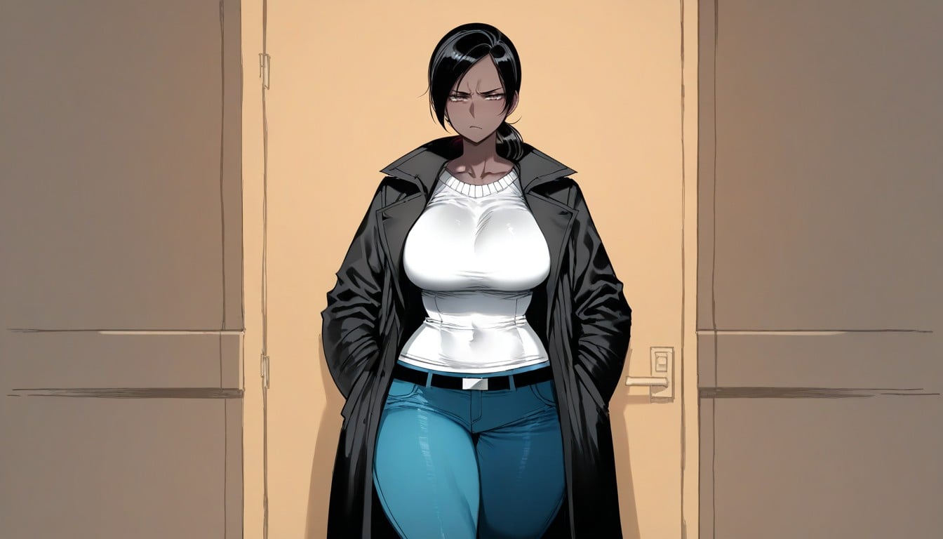 Uncensored, Silent, Thick Thighs Hentai AI Porn