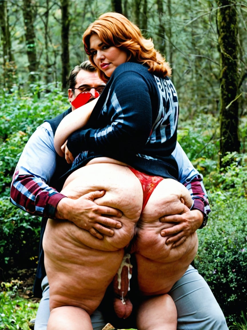 Autumn Fashion And Decor, Shy, Cuisses Épaisses Porno IA BBW
