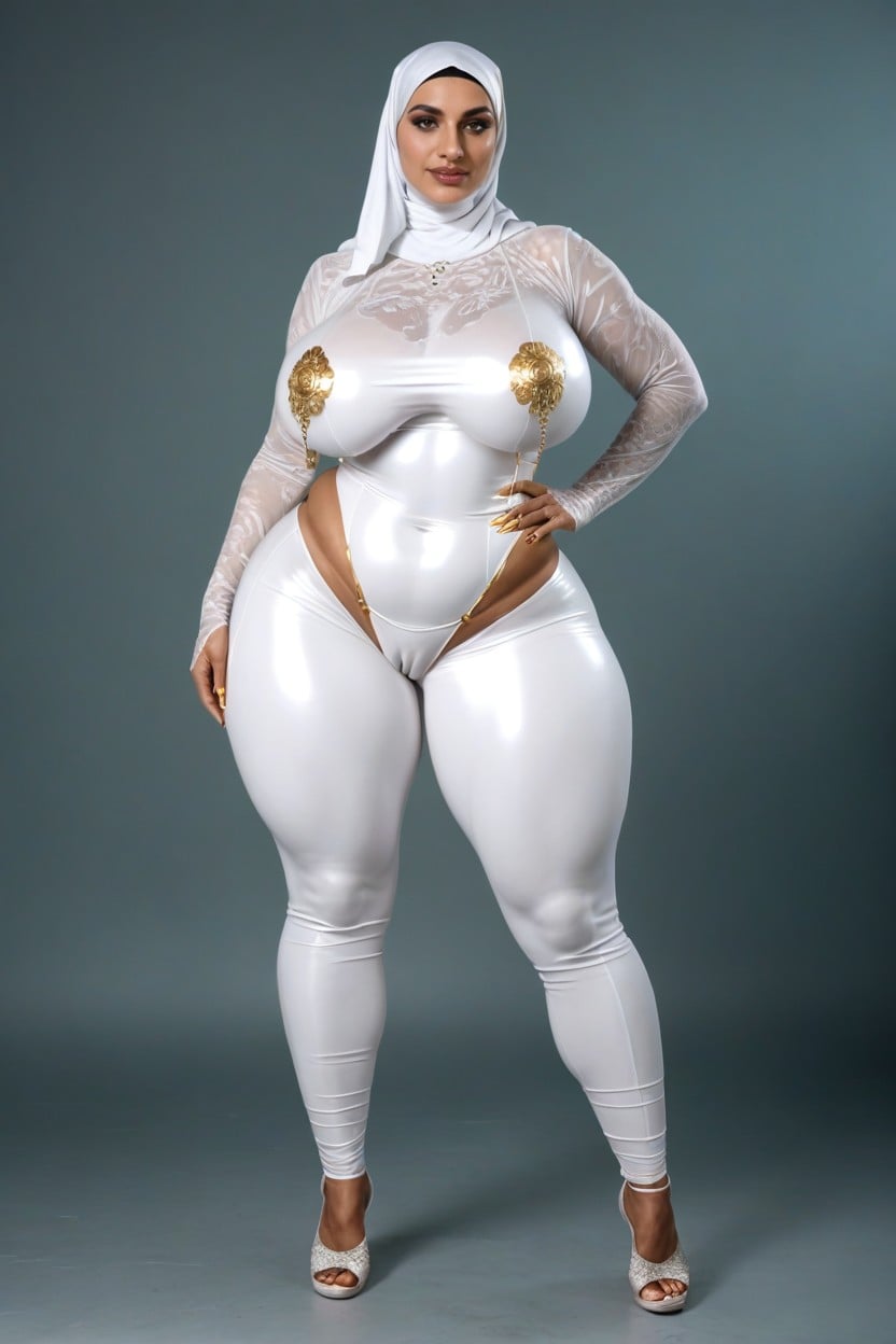 Writing On Legs, Reloj De Arena, Round Hips Porno IA