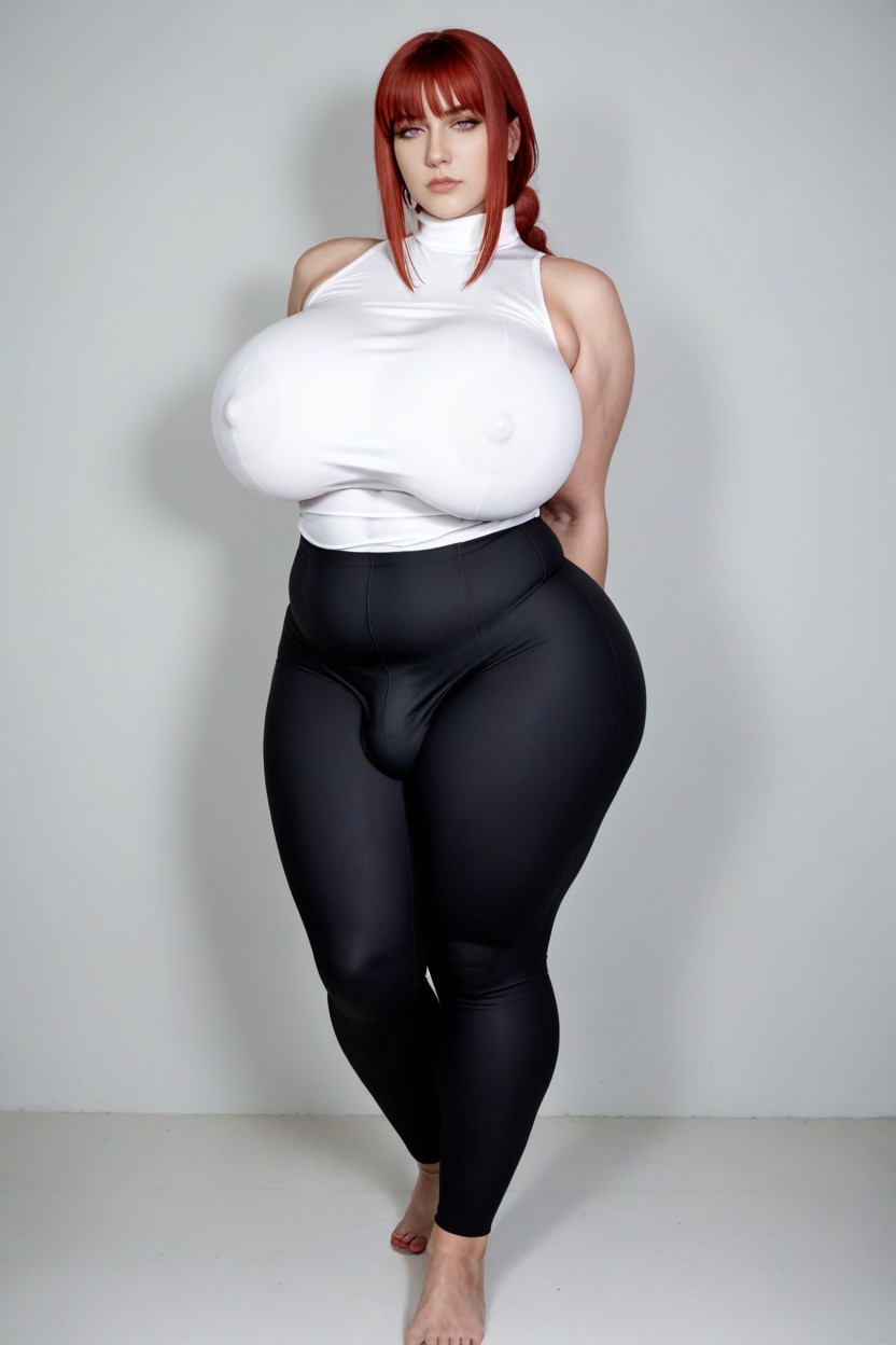 刘海, Breast Expansion Size, 瑜珈裤 人妖AI色情