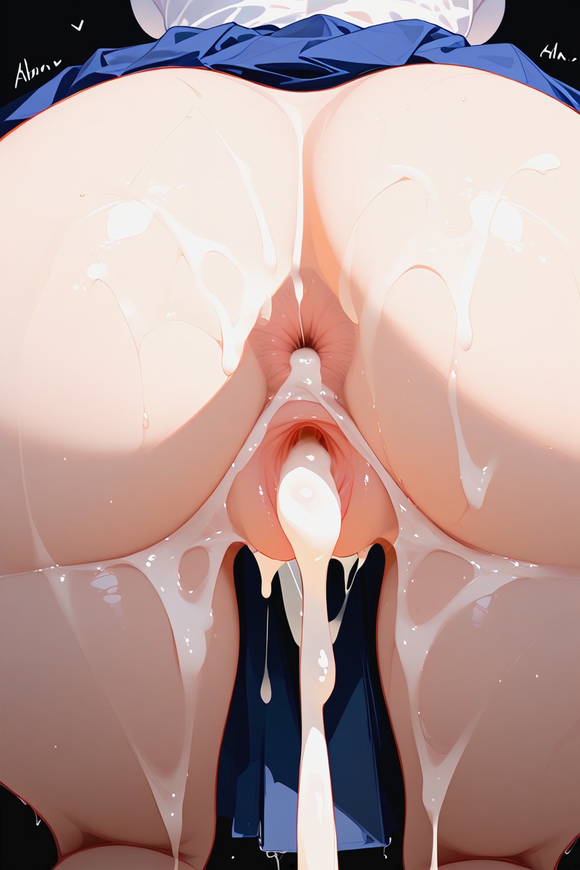 Solo, Detailed Anus, Dripping Wet Hentai AI Porn
