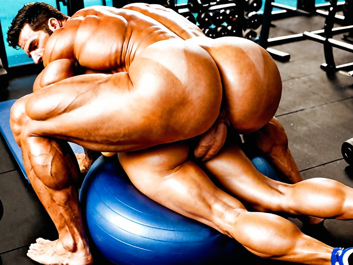 Handsome Man, Pechos Grandes, Toned Porno IA