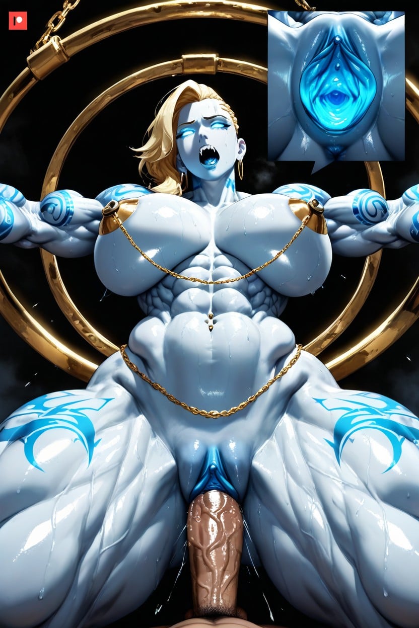 Rounded Ass, Rounded Breast, No Clothing AI Porn