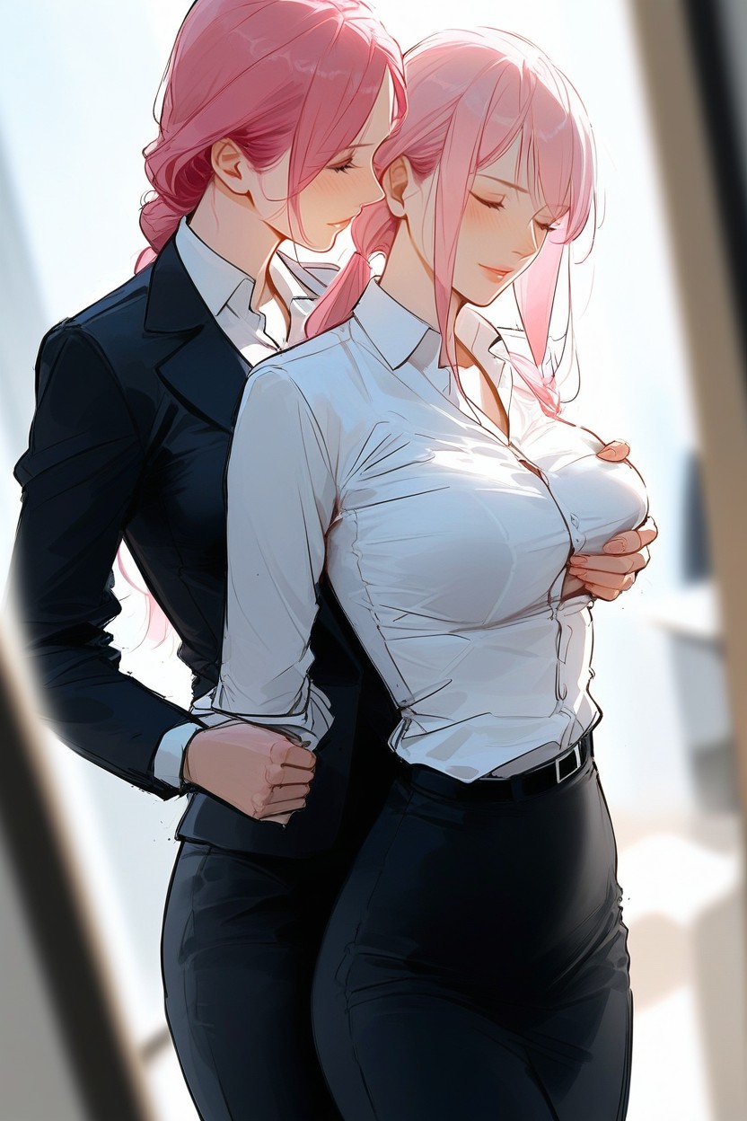 Medium Breast, Colorful Picture, Romantic Couple AI Porn