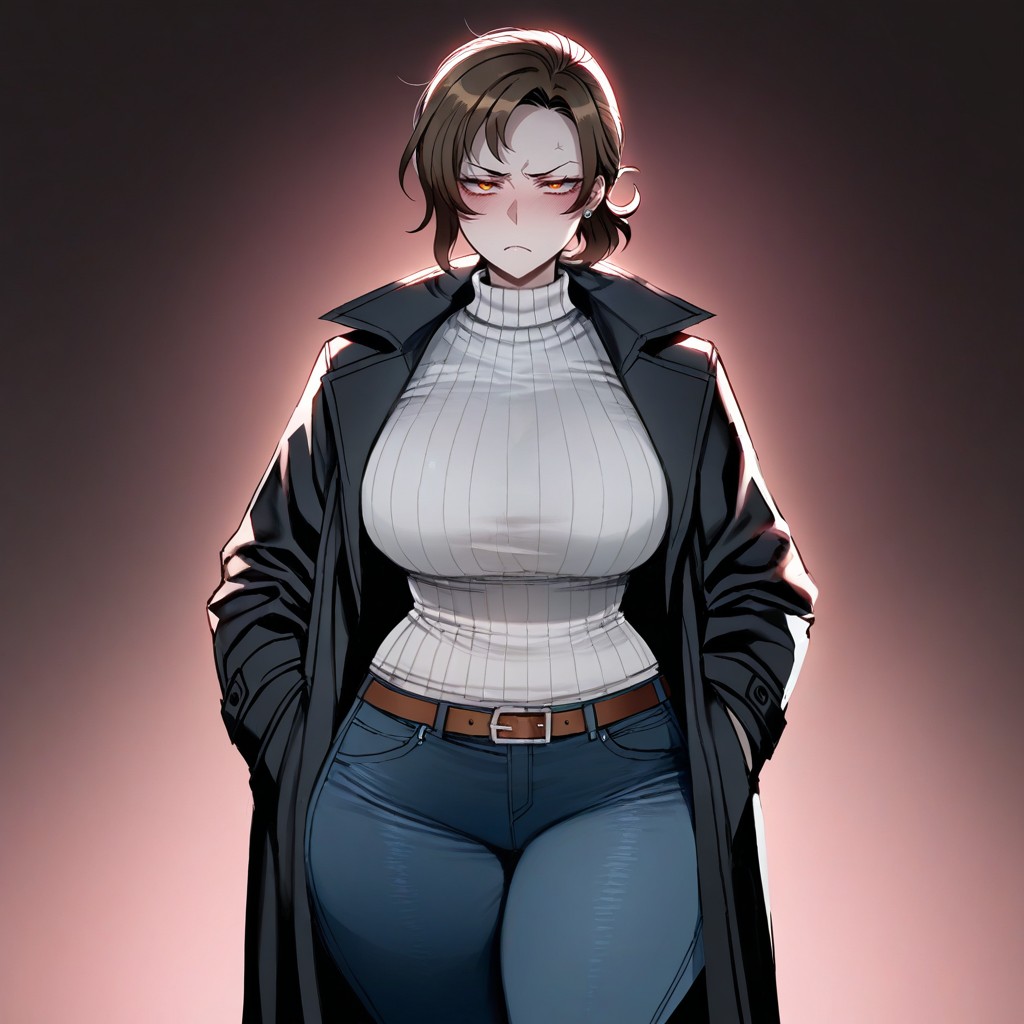 Wide Hips, 25+, Front View Hentai IA