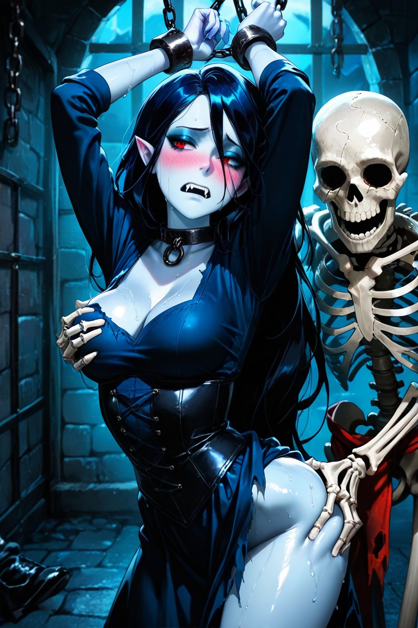 Medieval, Detailed Skin, Perfect Figure Hentai IA