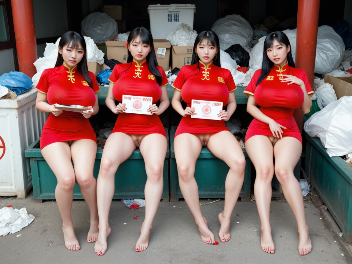 18+, Detailed Massive Overused Pussy, Photographic AI Porn