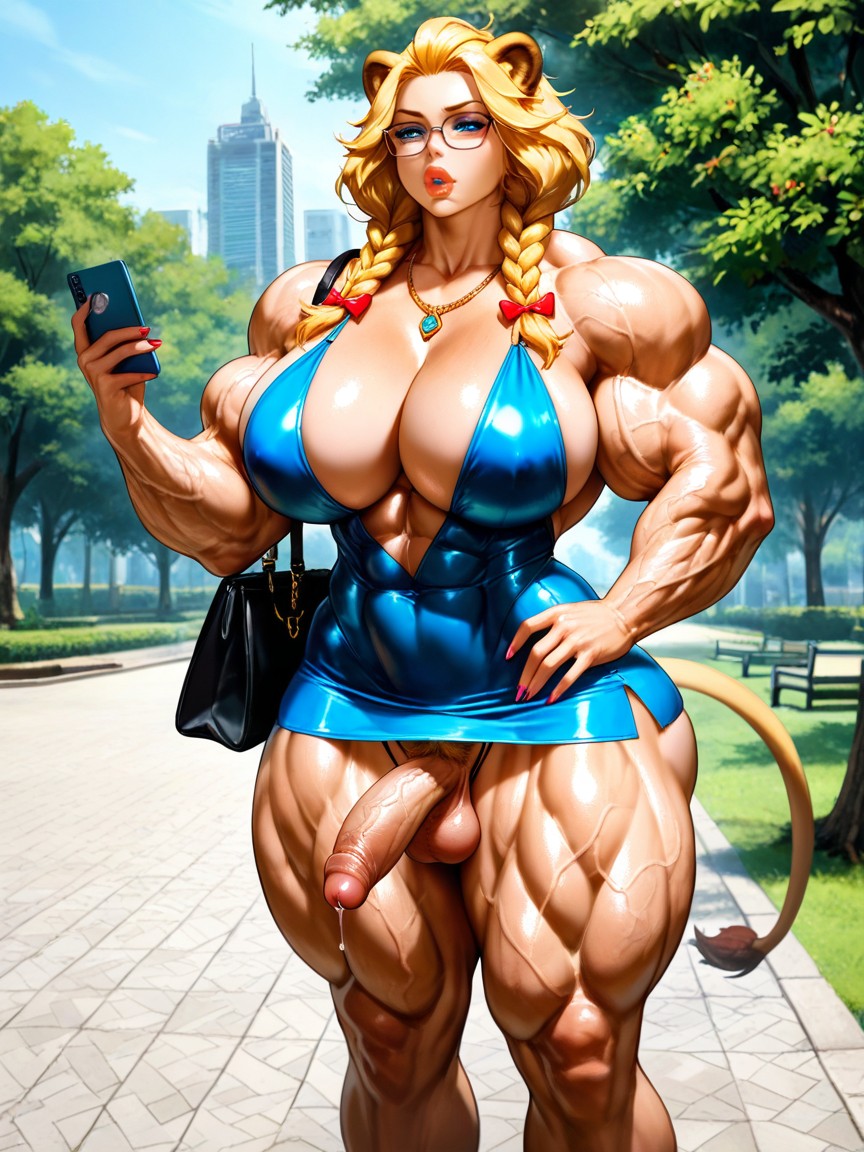 Thick Thighs, Ultra Muscular, Transgenres Hentai IA