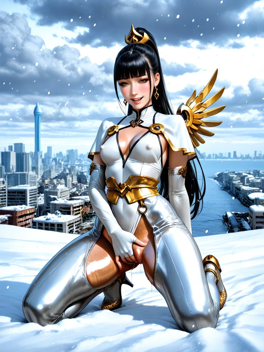 Culo Redondeado, Circular Cleavage, Across The Water Hentai IA