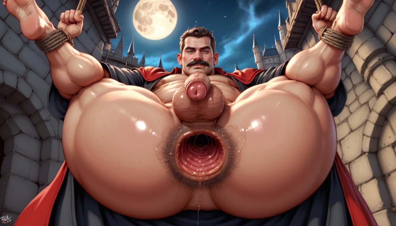 Gruesa, Hdr, Bondage Porno gay IA