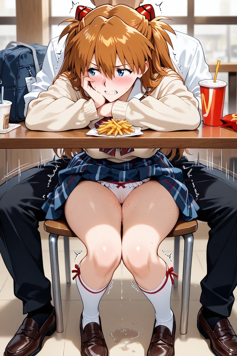 Frilly Ribbon, Long Hair, No Penis Hentai AI Porn