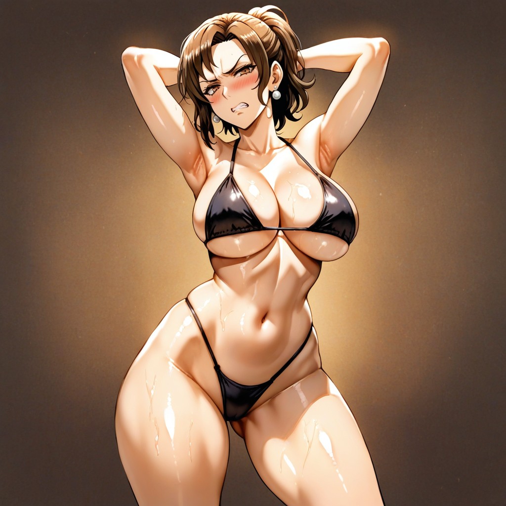 Dim Lighting, Smooth Contours, Pepe Jonasan Art Style Hentai IA