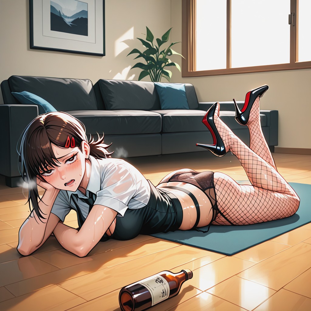 Lots Of, View From The Side, Disoriented Hentai IA